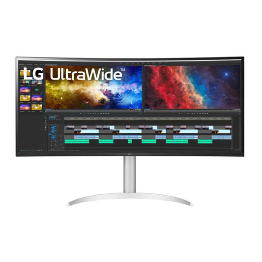 LG Curved Monitor 95,0 cm (38,0 Zoll) weiß | 38BQ85C-W.AEU