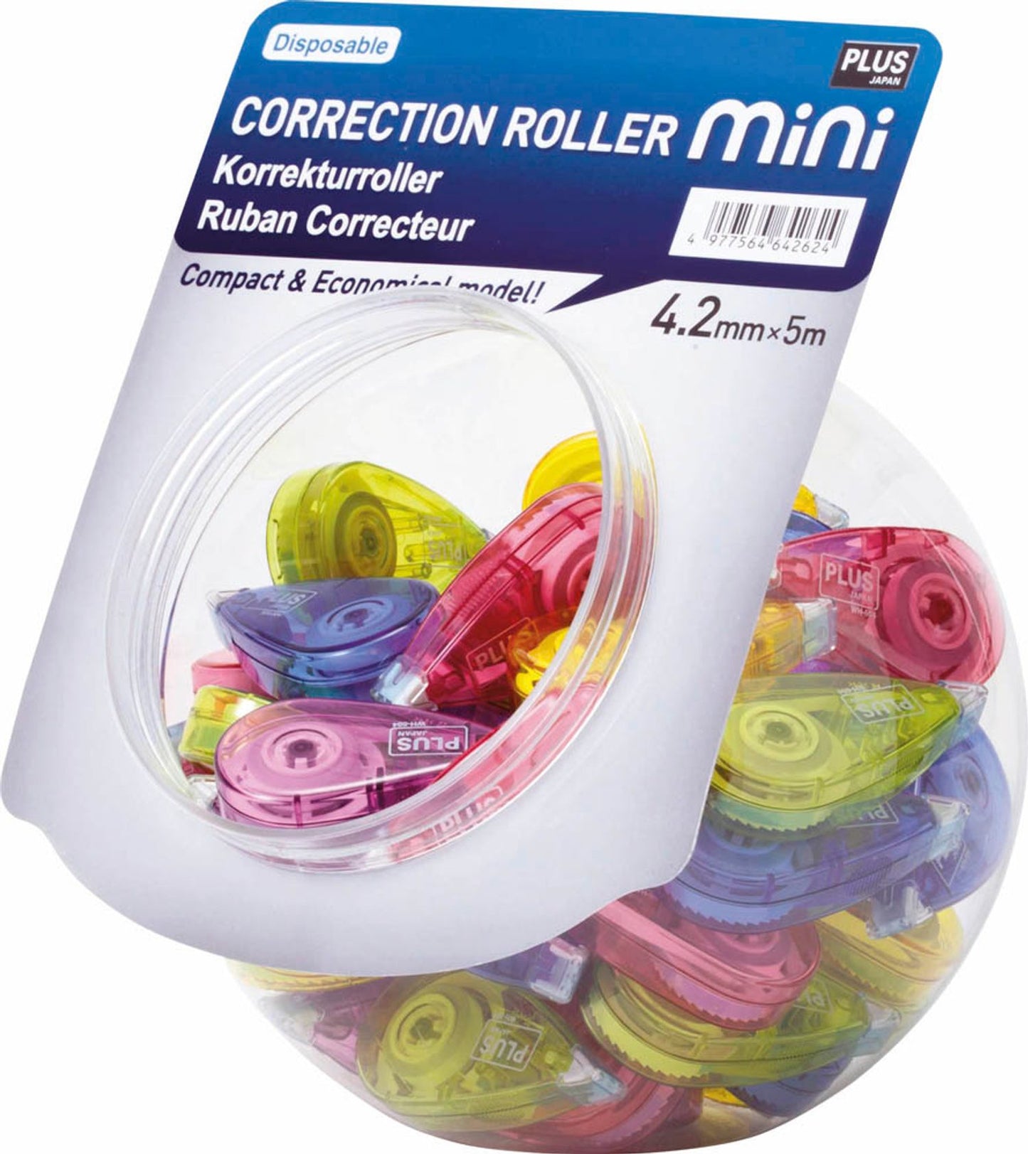 50 PLUS JAPAN Korrekturroller Candy JAR mm