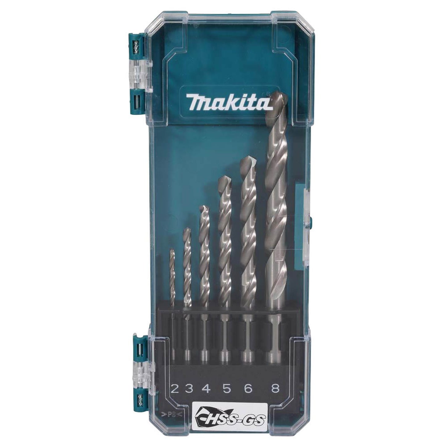 makita HSS-GS Metallbohrer-Set, 6-teilig | D-78346