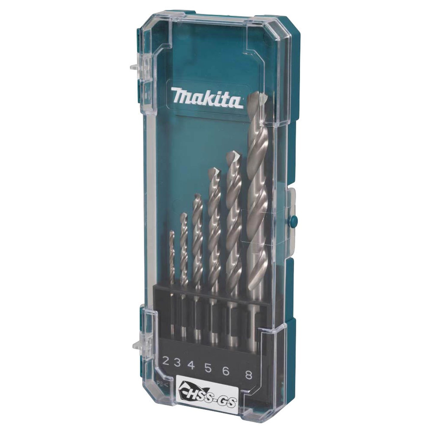 makita HSS-GS Metallbohrer-Set, 6-teilig | D-78346