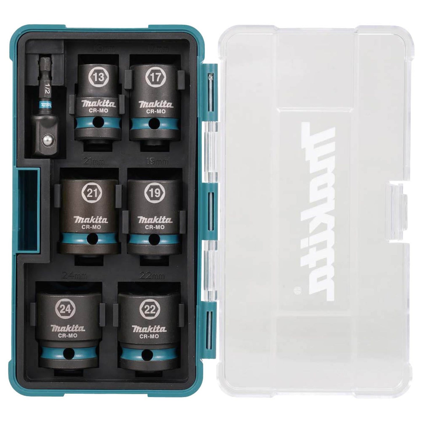 makita Steckschlüssel-Satz IMPACT BLACK 7-teilig | E-16592