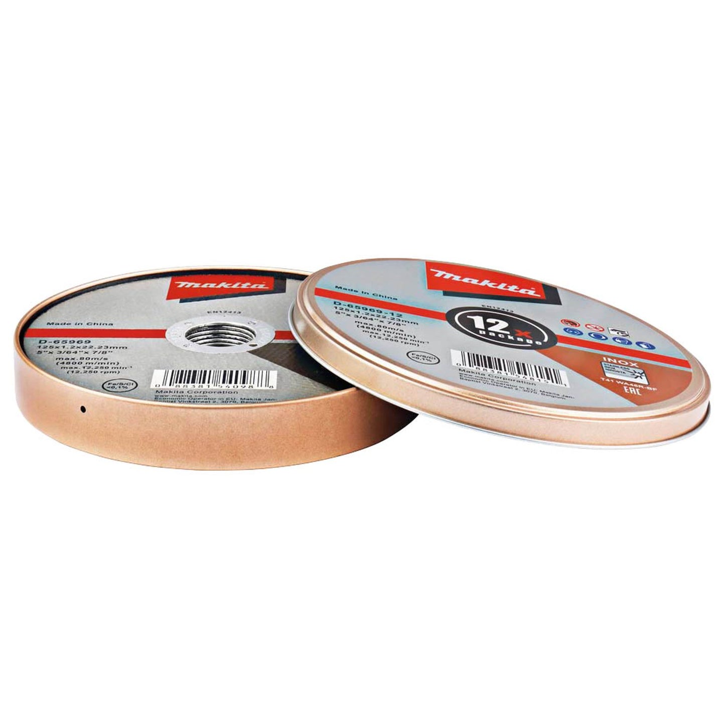makita Trennscheiben INOX | D-65969-12