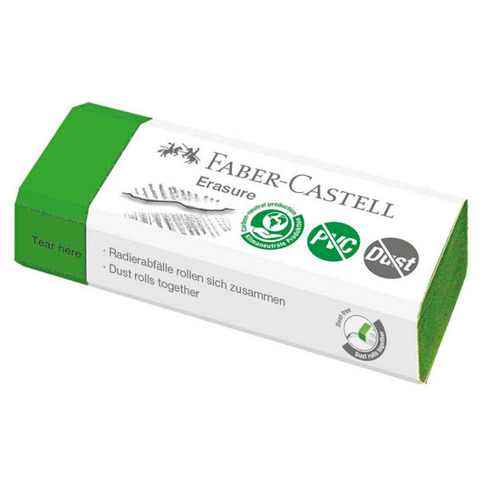 FABER-CASTELL Radiergummi Erasure grün | 187250