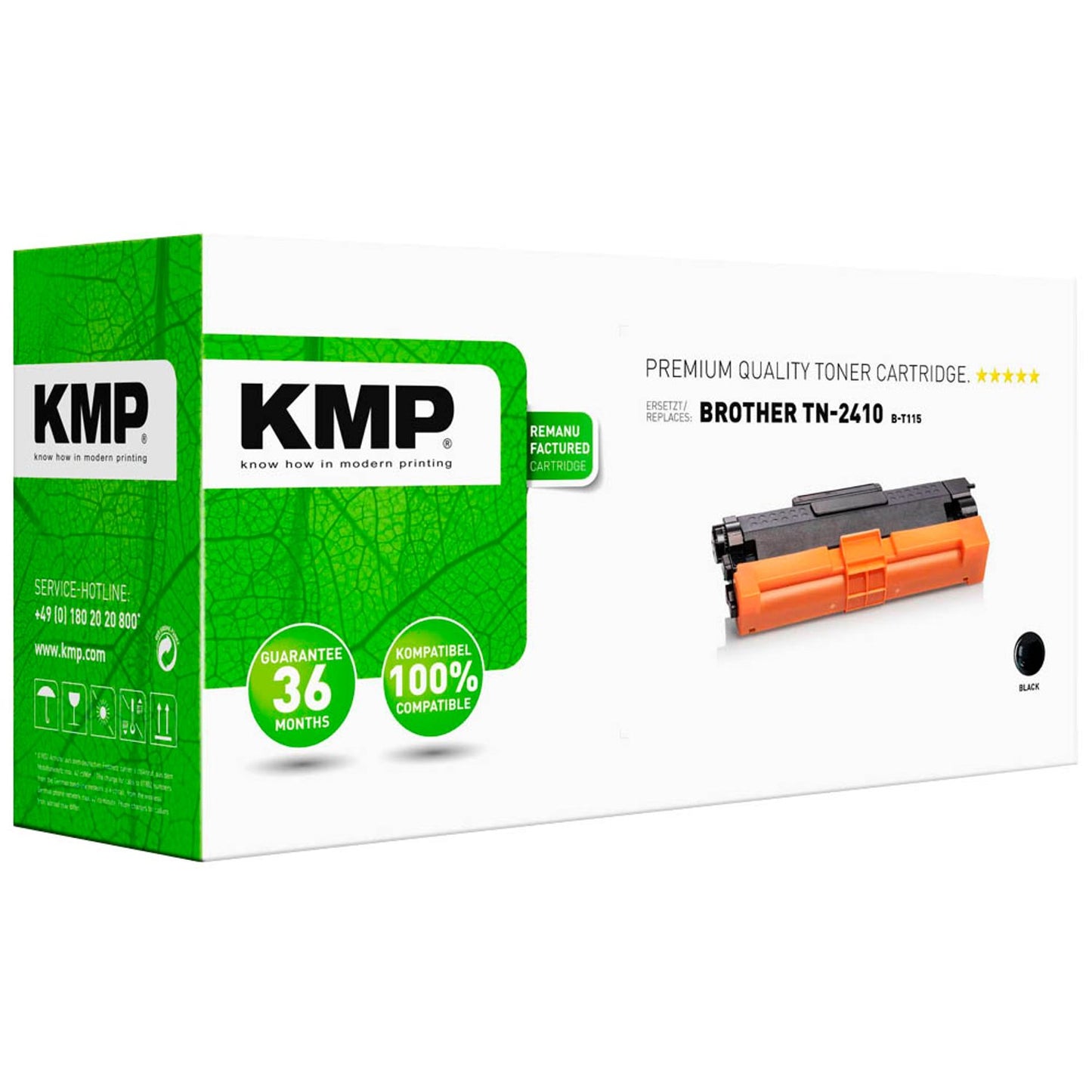 KMP B-T67 schwarz Toner kompatibel zu brother TN-2410 | 1267,0000