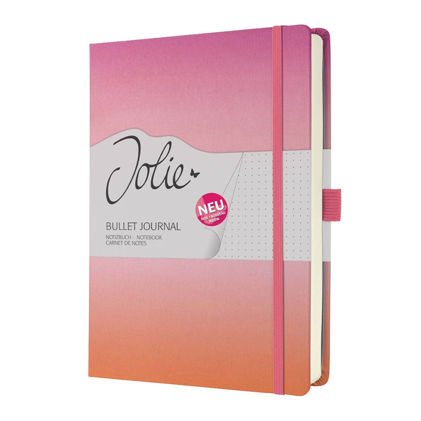 SIGEL Notizbuch JOLIE Bullet A5+ punktraster, Hardcover 200 Seiten