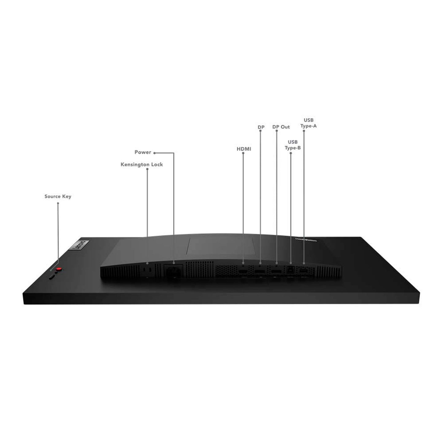 Lenovo ThinkVision P27q-30 Monitor 69,0 cm (27,0 Zoll) schwarz | 63A2GAT1EU