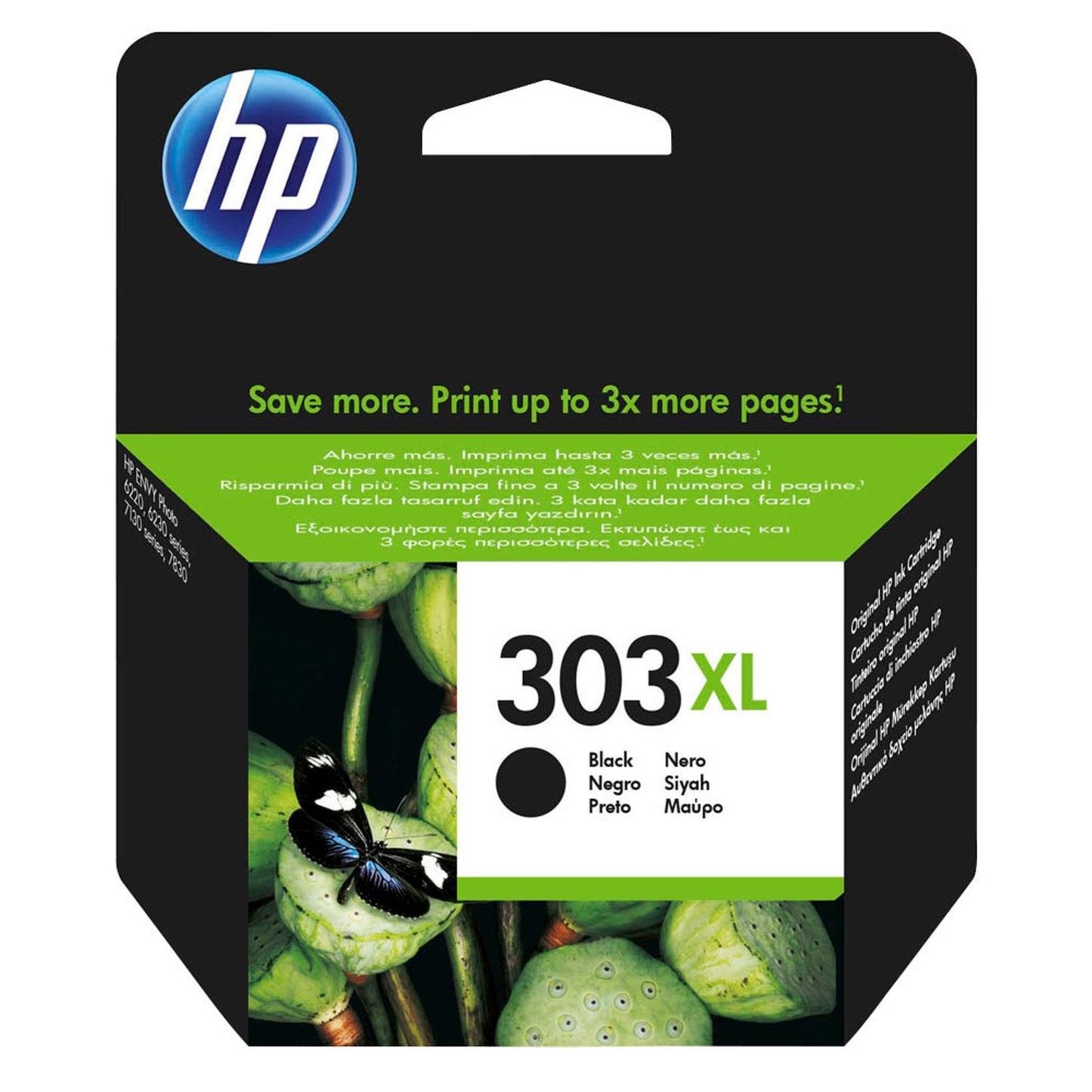 HP 303XL () schwarz Druckerpatrone | T6N04AE