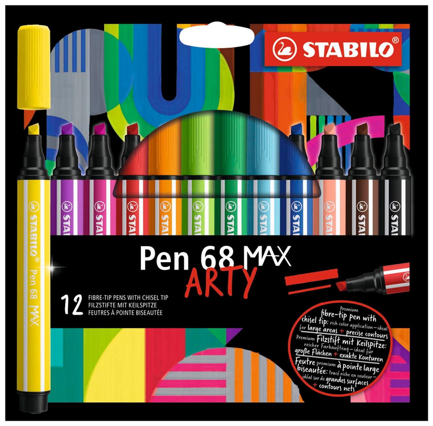STABILO Arty Filzstifte farbsortiert