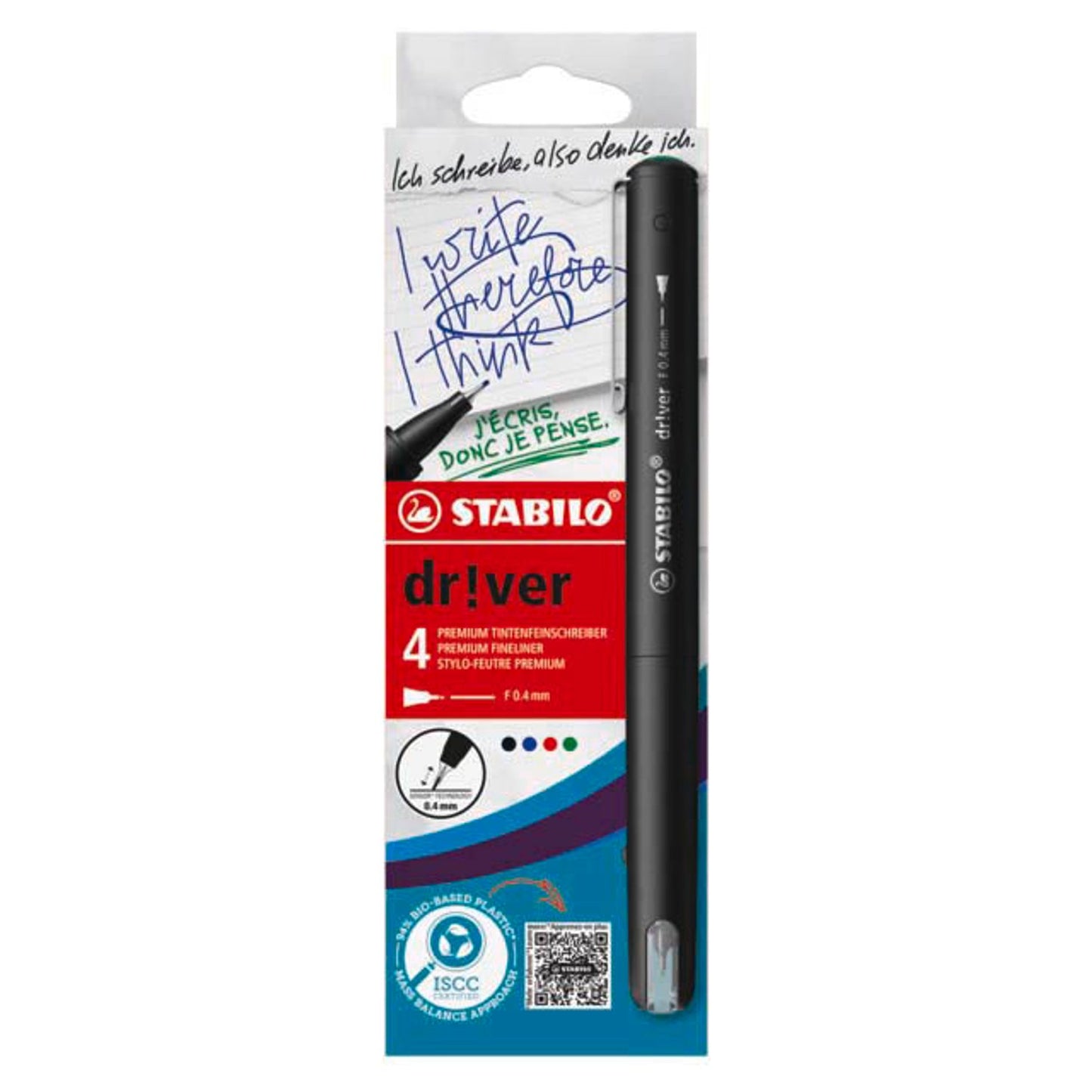 STABILO dr!ver Fineliner 0,4 mm