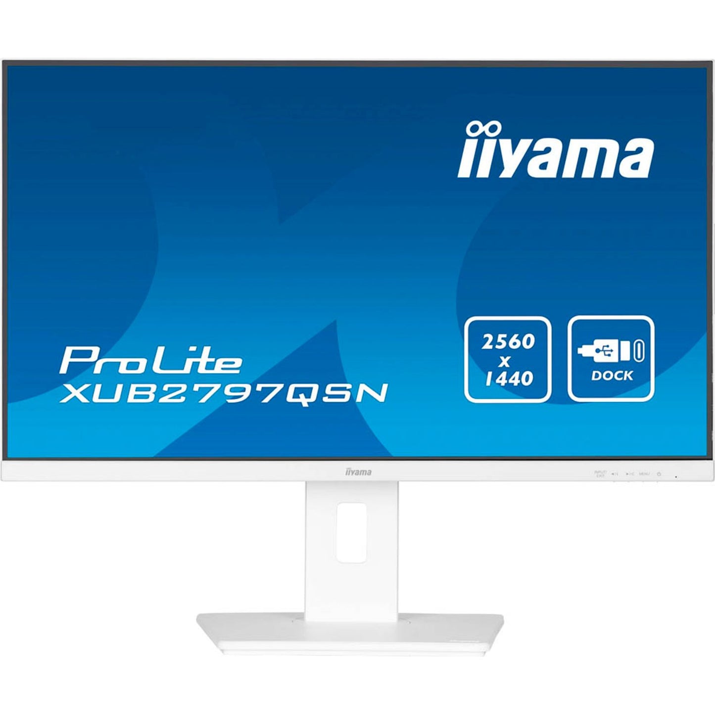 iiyama PROLITE XUB2797QSN.W1 Monitor 69,0 cm (27,0 Zoll) weiß | XUB2797QSN-W1