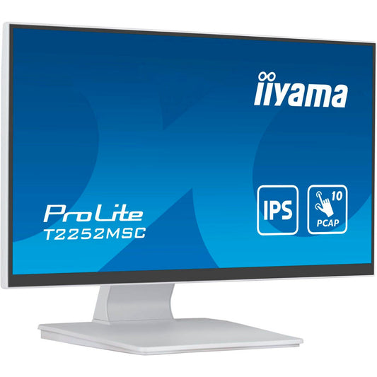 iiyama ProLite Monitor 55,0 cm (21,0 Zoll) weiß | T2252MSC-W2