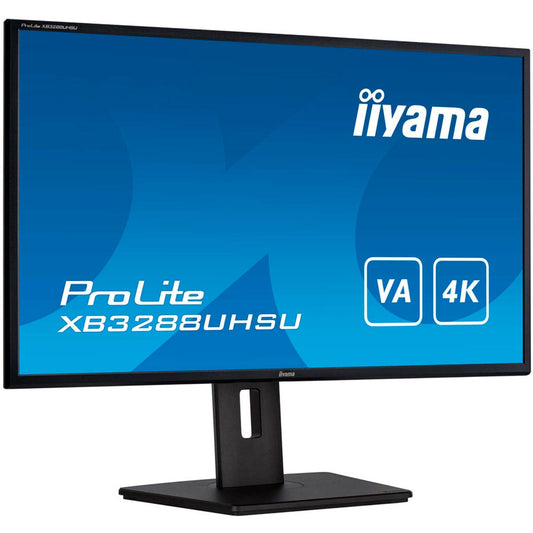 iiyama ProLite Monitor 80,0 cm (32,0 Zoll) schwarz | XB3288UHSU-B5