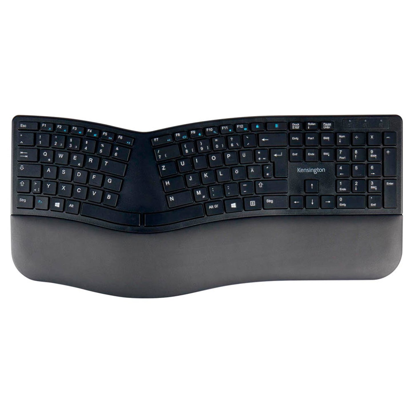 Kensington Pro Fit® ergonomische Tastatur kabellos schwarz | K75401DE