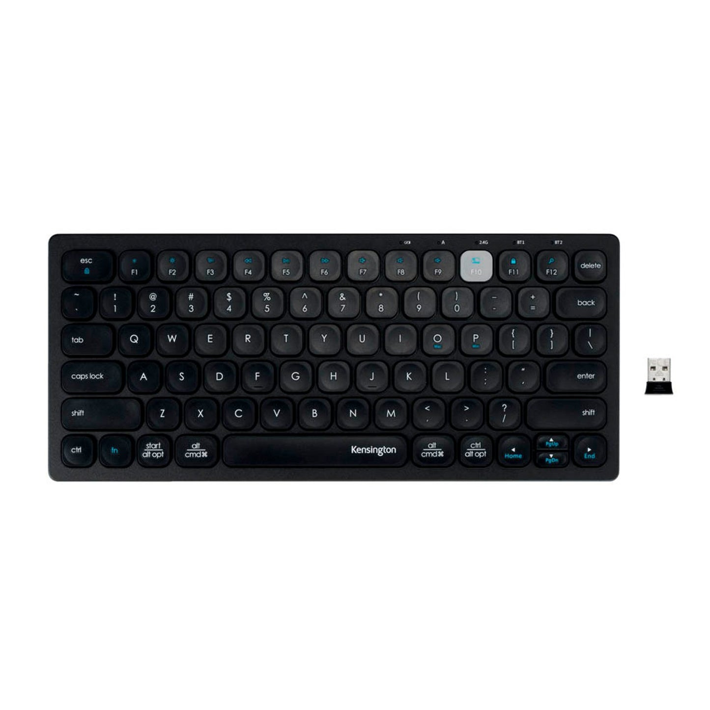 Kensington Multi-Device Dual Tastatur kabellos schwarz | K75502DE