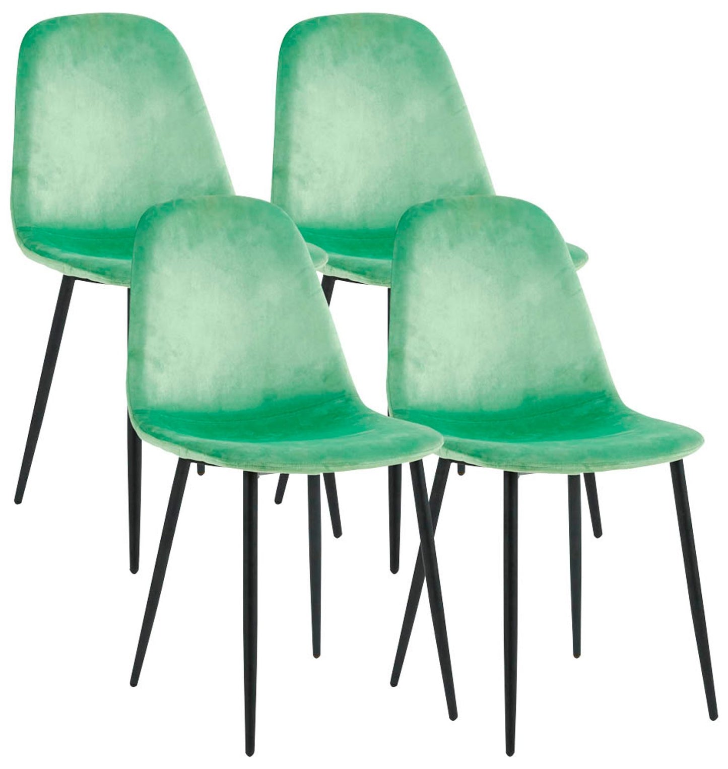 VCM my home Esszimmerstühle Fiolo mint Stoff