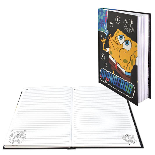 BlueSky Notizbuch SpongeBob A5 liniert, SpongeBob Hardcover 120 Seiten | SB714156