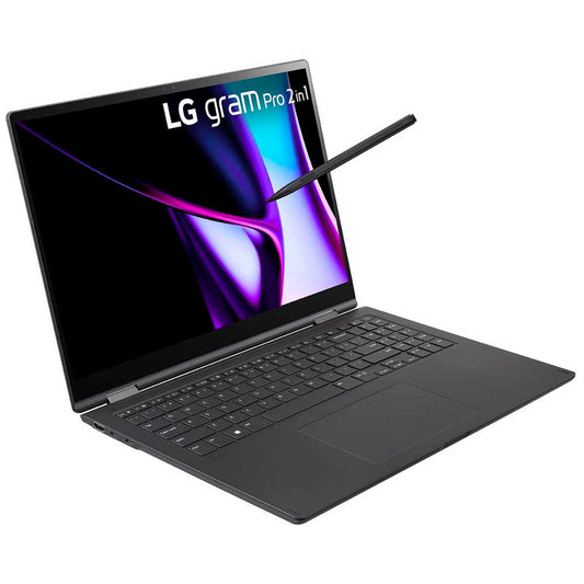 LG gram Pro 2in1 Convertible Notebook 40,6 cm (16,0 Zoll), 16 GB RAM, 1 TB SSD, Intel® Core™ Ultra 7 155H | 16T90SP-K.AP78G