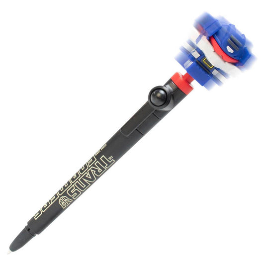 BlueSky Kugelschreiber Transformers - Fidget Pen inkl. Sammelfigur schwarz, Schreibfarbe: schwarz | TR717959