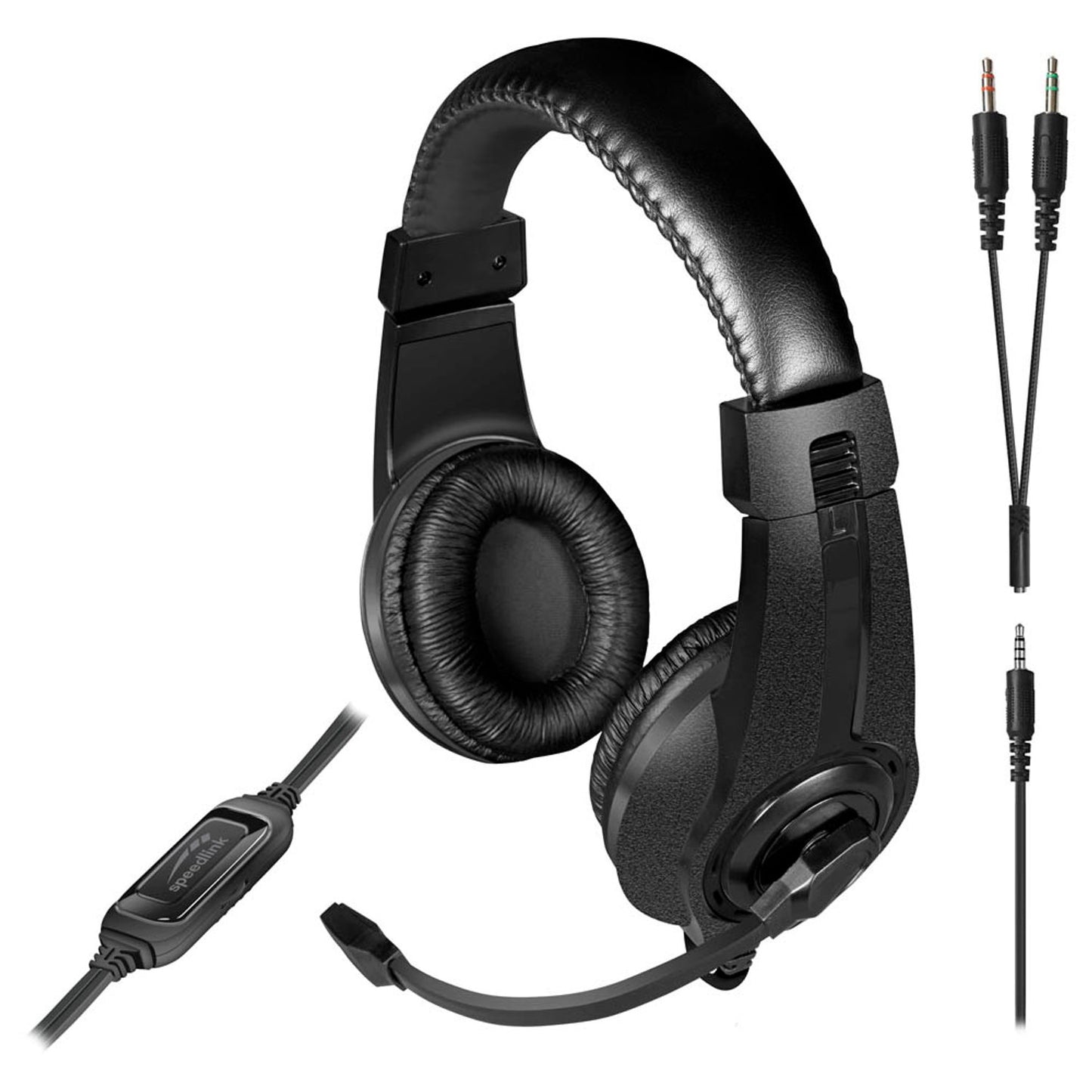 speedlink LEGATOS Gaming-Headset schwarz | SL-860014-BK