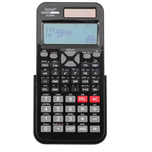 Rebell SC2080S Wissenschaftlicher Taschenrechner schwarz | RE-SC2080S