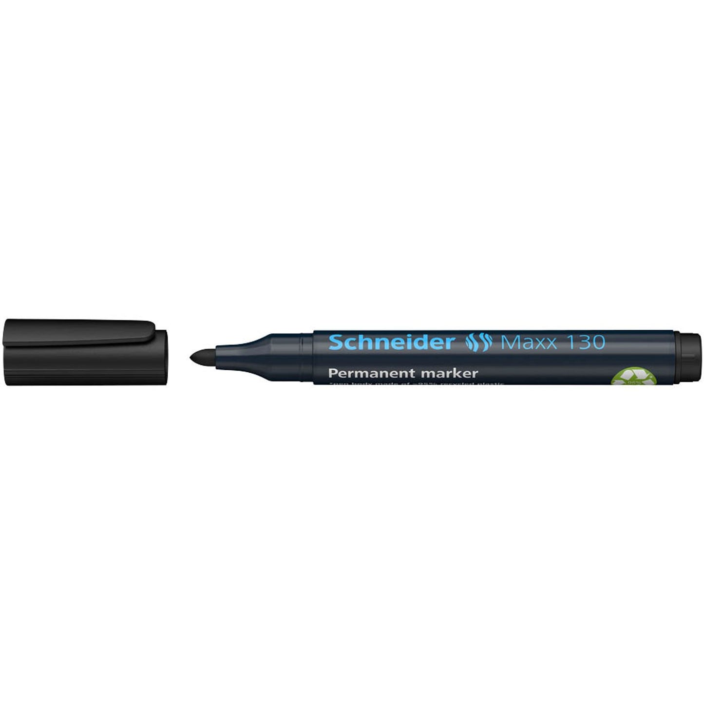 Schneider Maxx 130 Permanentmarker schwarz 1,0 - 3,0 mm | 113091 | 1 Pack = 4 St.