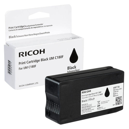 RICOH schwarz Druckerpatrone | 408517