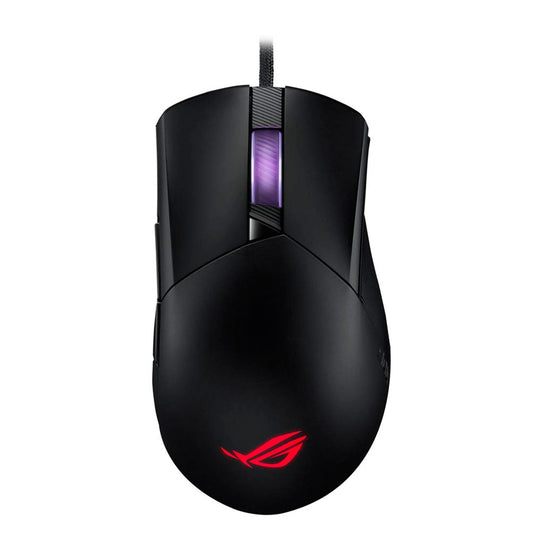 ASUS ROG Gladius III asymmetrische FPS- Gaming Maus kabelgebunden schwarz | 90MP0270-BMUA00