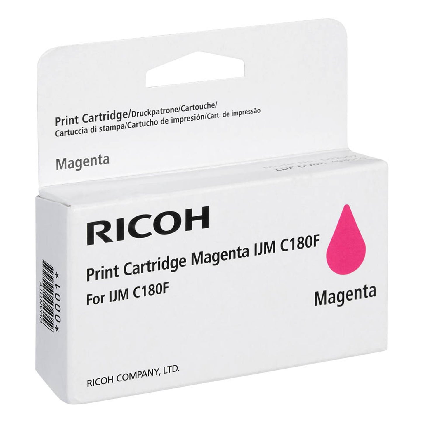 RICOH magenta Druckerpatrone | 408519