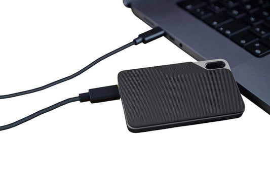 Intenso TX100 externe SSD-Festplatte schwarz