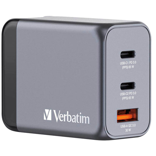 verbatim GNC-65 Ladeadapter grau, 65 W | 32201
