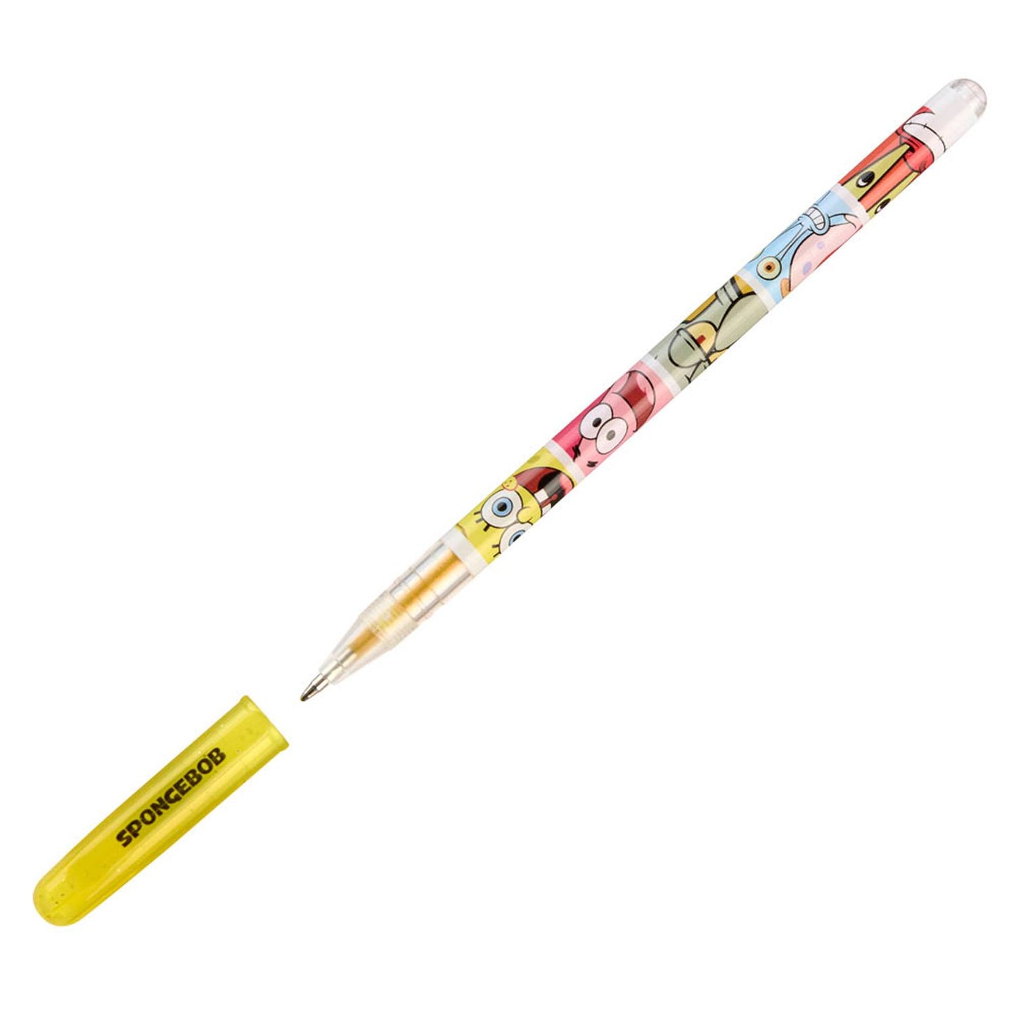 BlueSky Spongebob Gelschreiber-Set Spongebob, Schreibfarbe: farbsortiert | SB711780 | 1 Pack = 4 St.