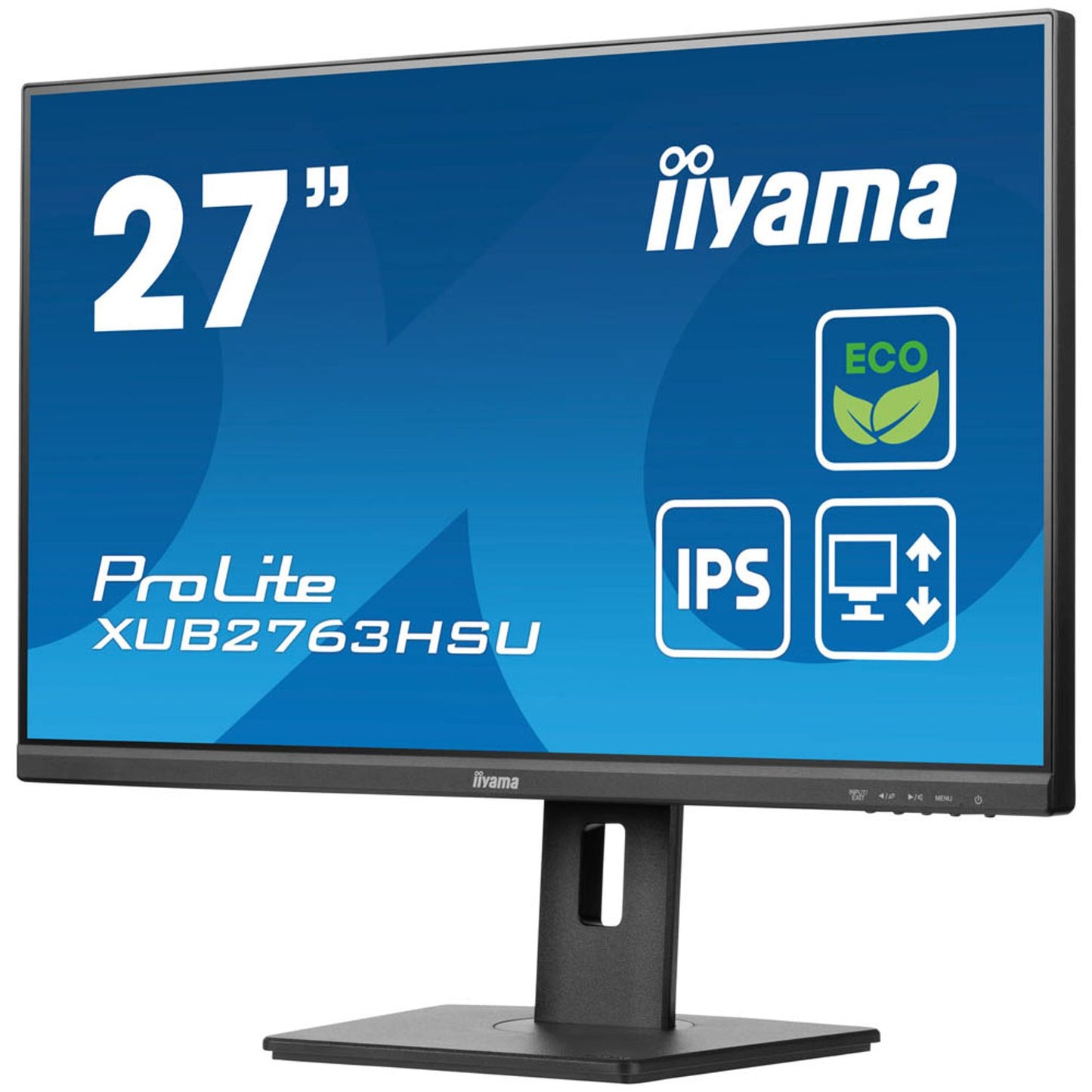 iiyama PproLite Monitor 69,0 cm (27,0 Zoll) schwarz | XUB2763HSU-B1