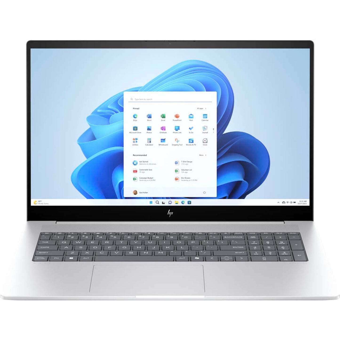 HP 17-da0675ng Notebook 43,9 cm (17,3 Zoll), 16 GB RAM, 1 TB SSD, Intel® Core™ Ultra 7 155H | A2TZ9EA#ABD