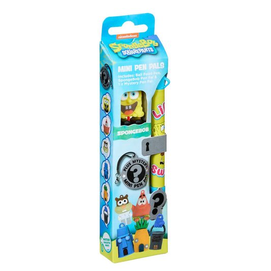 BlueSky Kugelschreiber SpongeBob - Mini Pen Pals gelb, Schreibfarbe: schwarz | SB712183