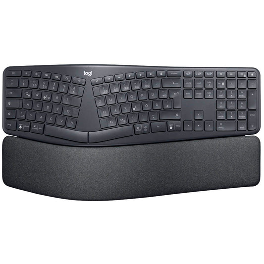 Logitech ERGO K860 ergonomische Tastatur kabellos schwarz | 920-009167