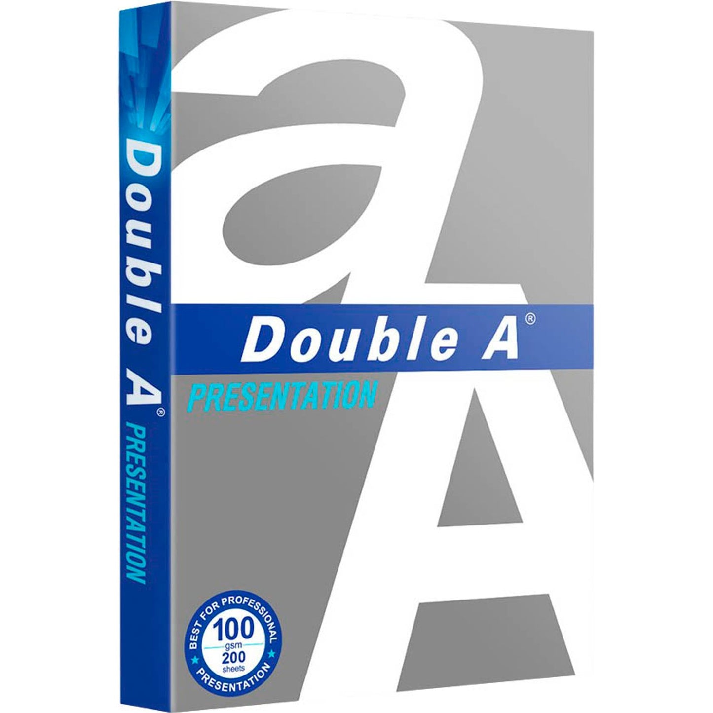 Double A Kopierpapier Presentation DIN A4 100 g/qm | 708961000810006 | 1 Pack = 200 Blatt