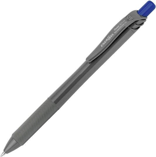 Pentel EnerGel Permanent Gelschreiber grau 0,25 mm, Schreibfarbe:, 1 St.