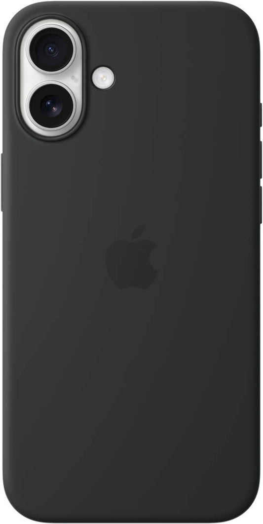 Apple Silikon Case Handy-Cover für Apple iPhone schwarz