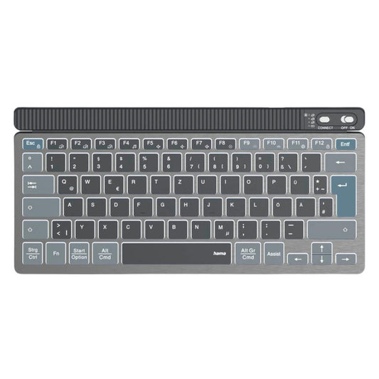 hama WK-700 Tastatur kabellos grau | 173067