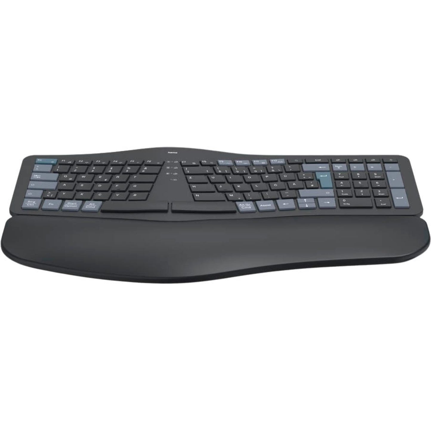 hama WK-900 ergonomische Tastatur kabellos schwarz | 173071