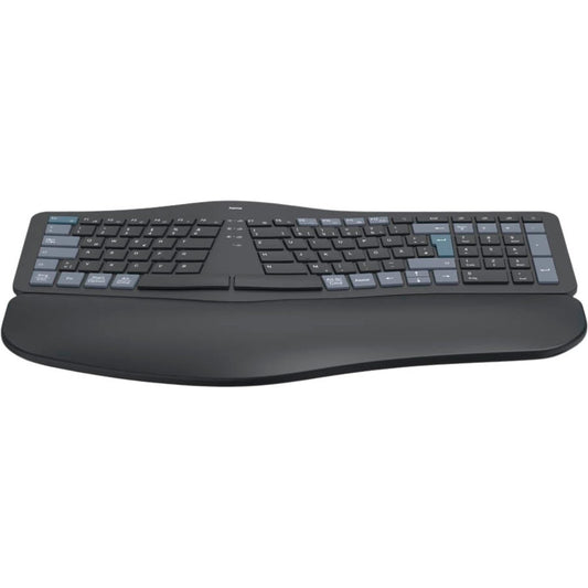 hama WK-900 ergonomische Tastatur kabellos schwarz | 173071