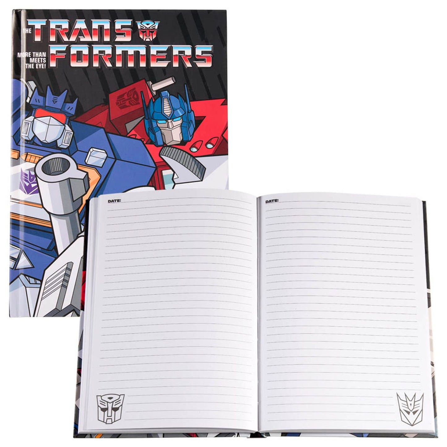 BlueSky Notizbuch Transformers A5 liniert, mehrfarbig Hardcover 120 Seiten | TR717706