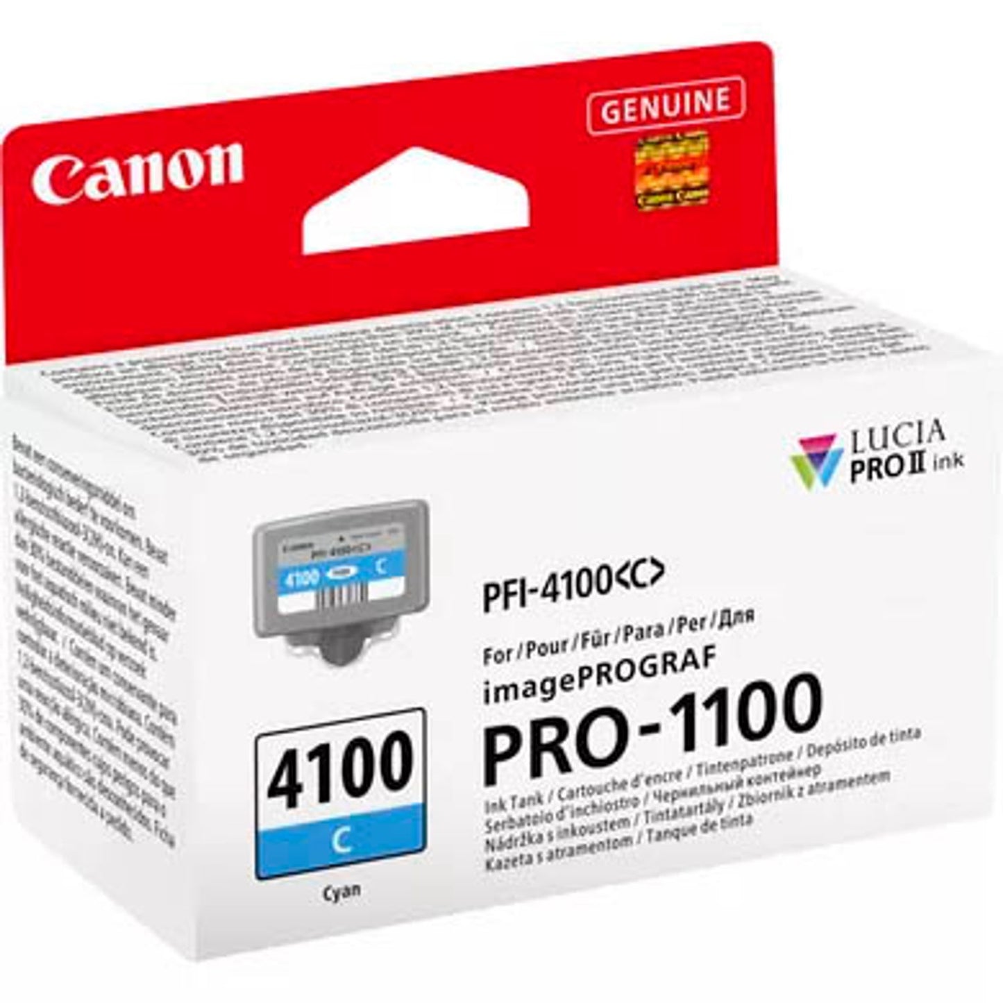 Canon PFI-4100 C cyan Druckerpatrone | 6778C001