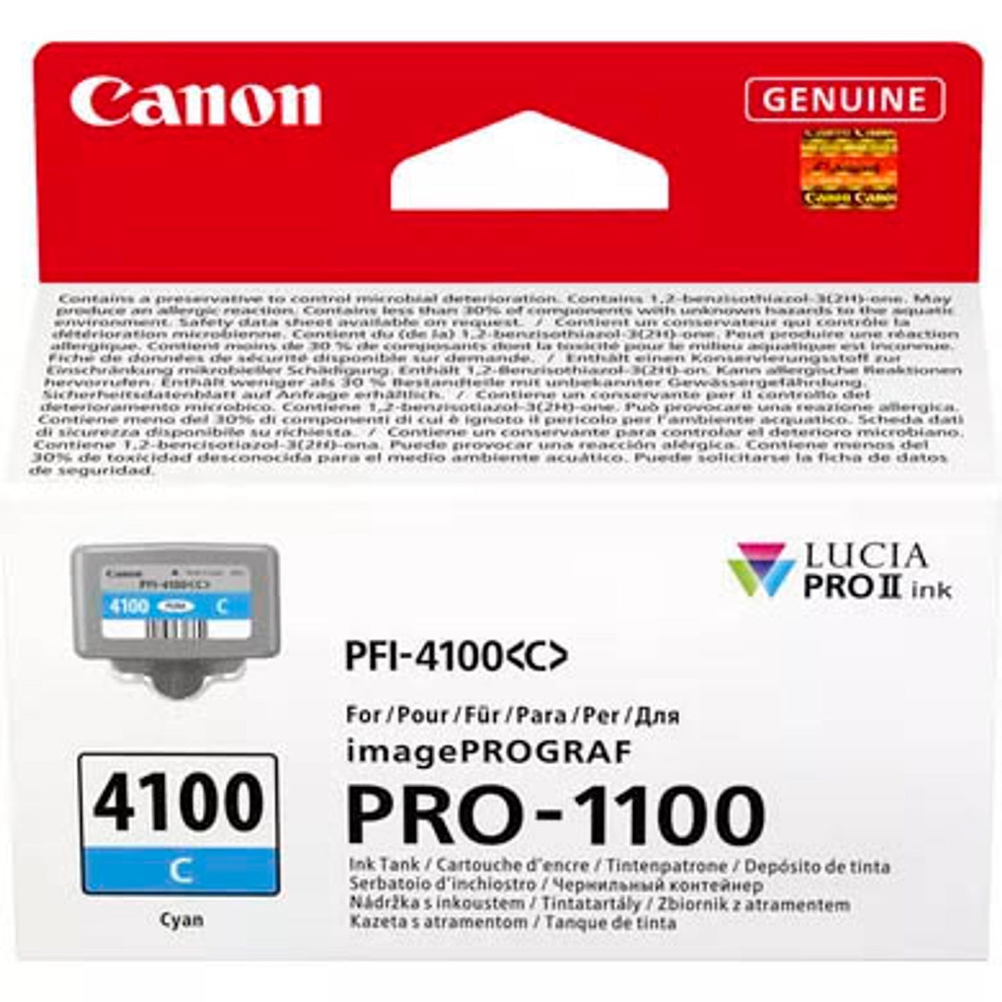 Canon PFI-4100 C cyan Druckerpatrone | 6778C001