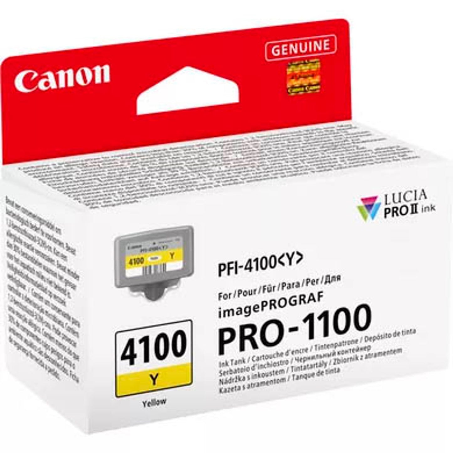 Canon PFI-4100 Y gelb Druckerpatrone | 6780C001