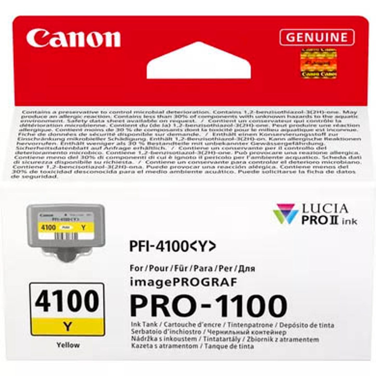 Canon PFI-4100 Y gelb Druckerpatrone | 6780C001