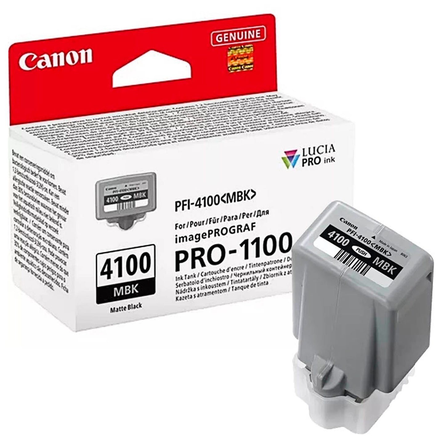 Canon PFI-4100M MBK mattschwarz Druckerpatrone | 6776C001