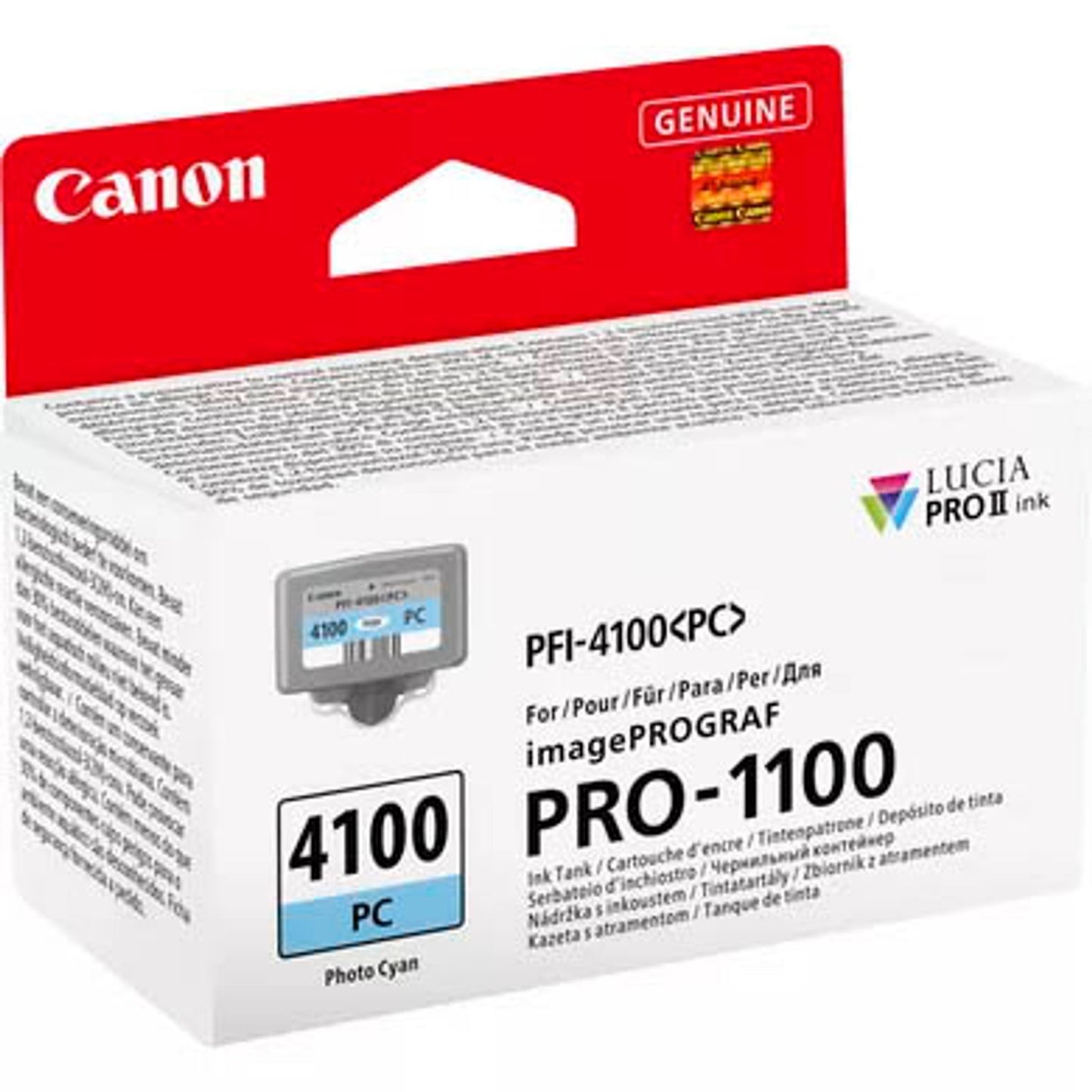 Canon PFI-4100 PC Fotocyan Druckerpatrone | 6781C001