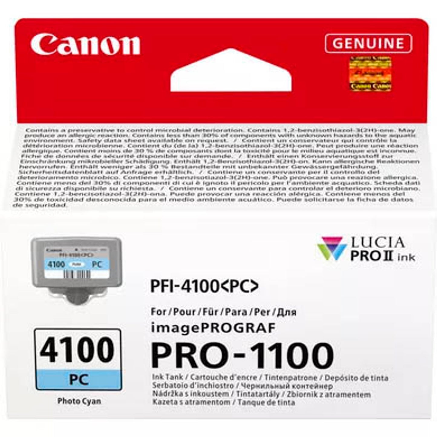 Canon PFI-4100 PC Fotocyan Druckerpatrone | 6781C001