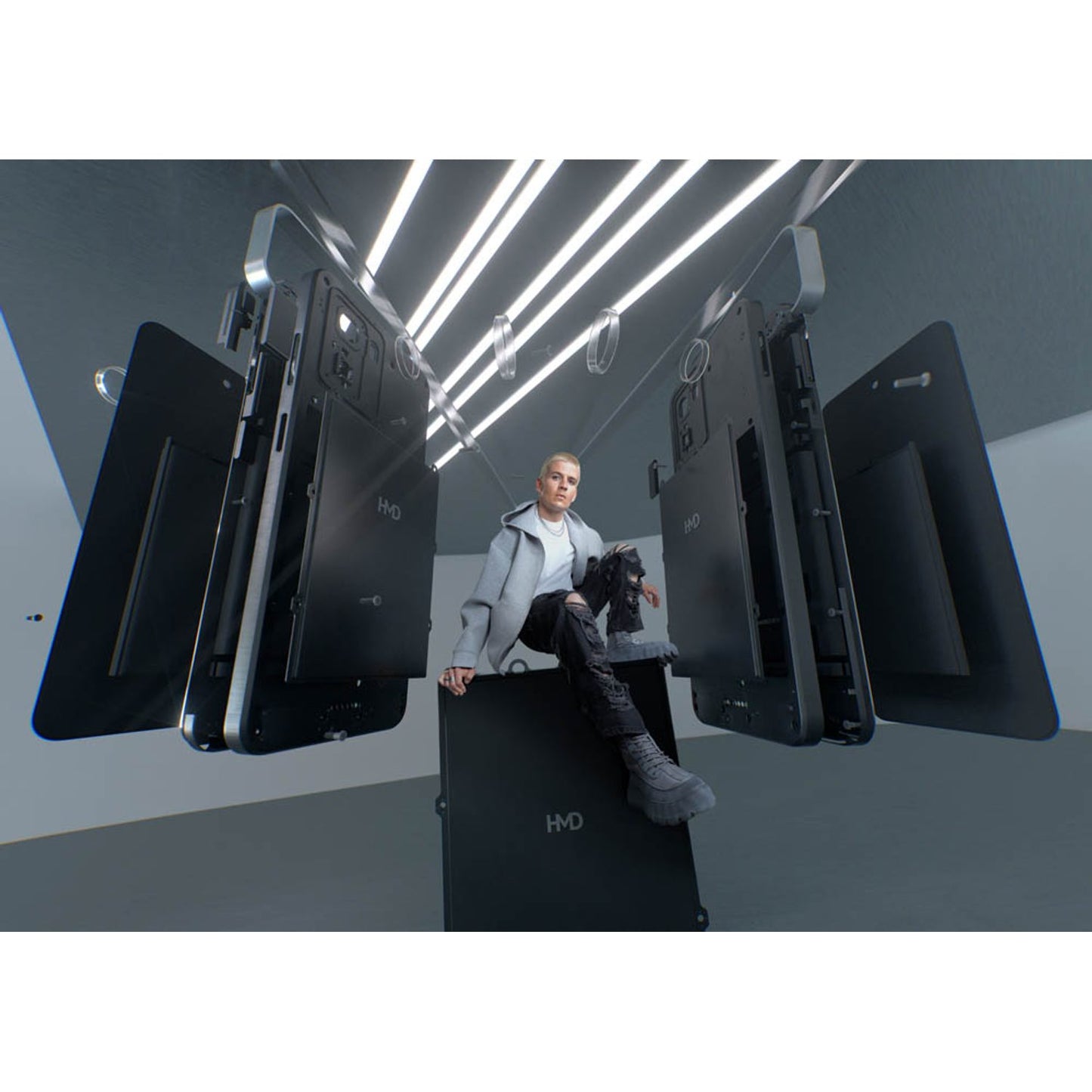 HMD FUSION Smartphone grau 256 GB | 6438409097132